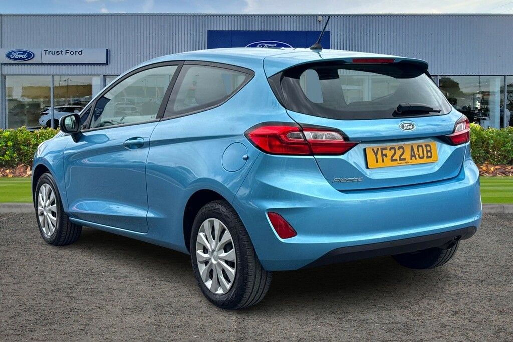 Ford Fiesta 1.1 Trend 3Dr- With Heated Seats Heated Steering YF22AOB Blue #2