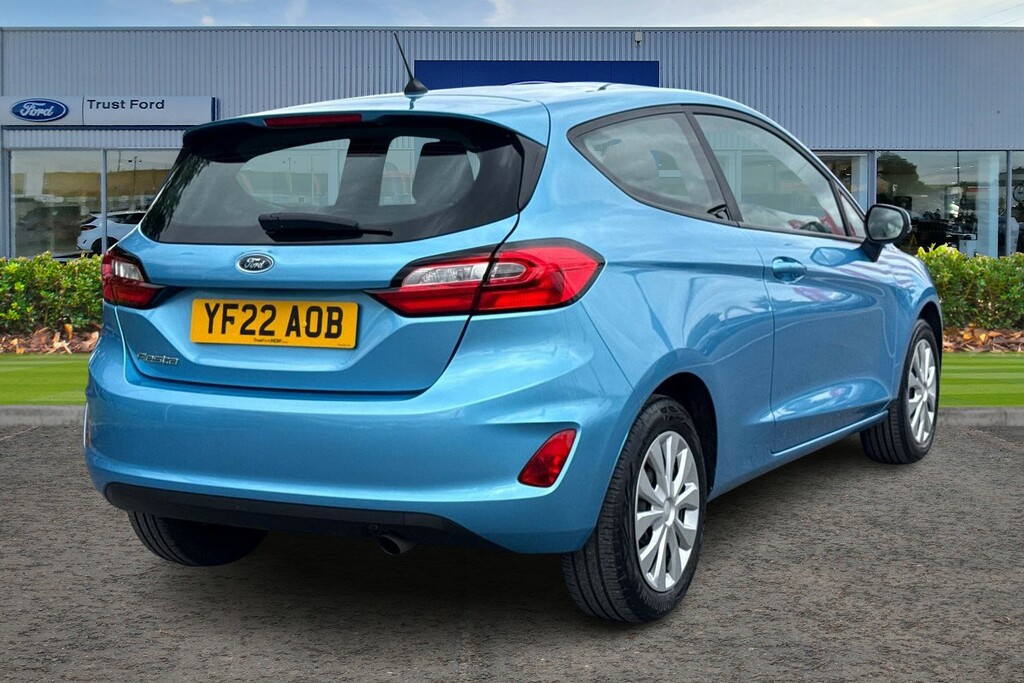 Ford Fiesta 1.1 Trend 3Dr- With Heated Seats Heated Steering YF22AOB Blue #4