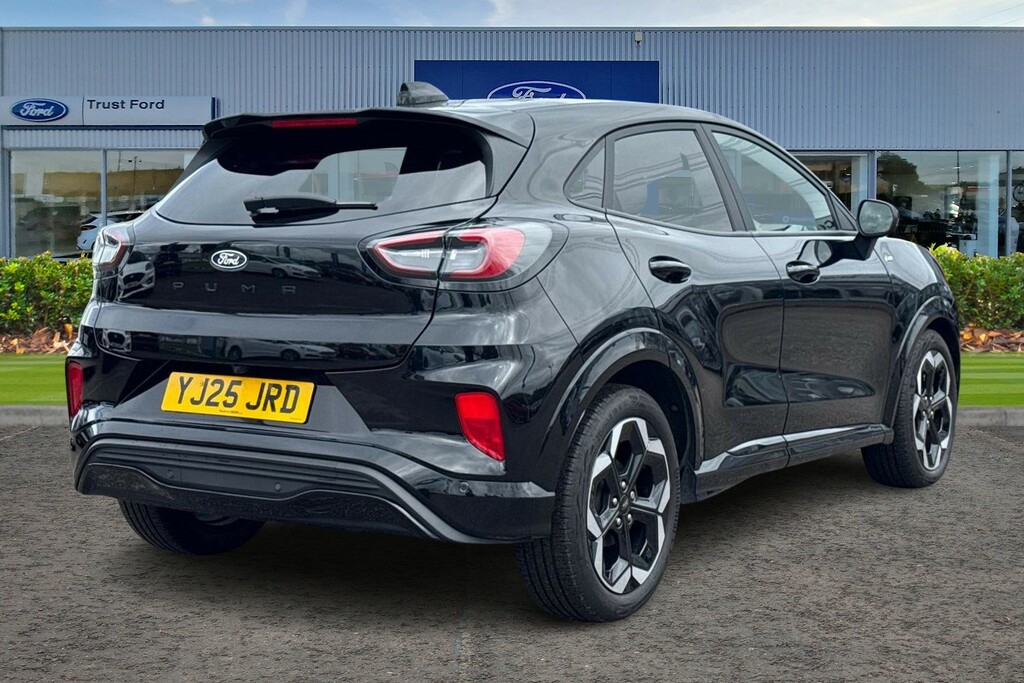 Ford Puma 1.0 Ecoboost Hybrid Mhev St-line X 5Dr- With Rever YJ25JRD Black #4