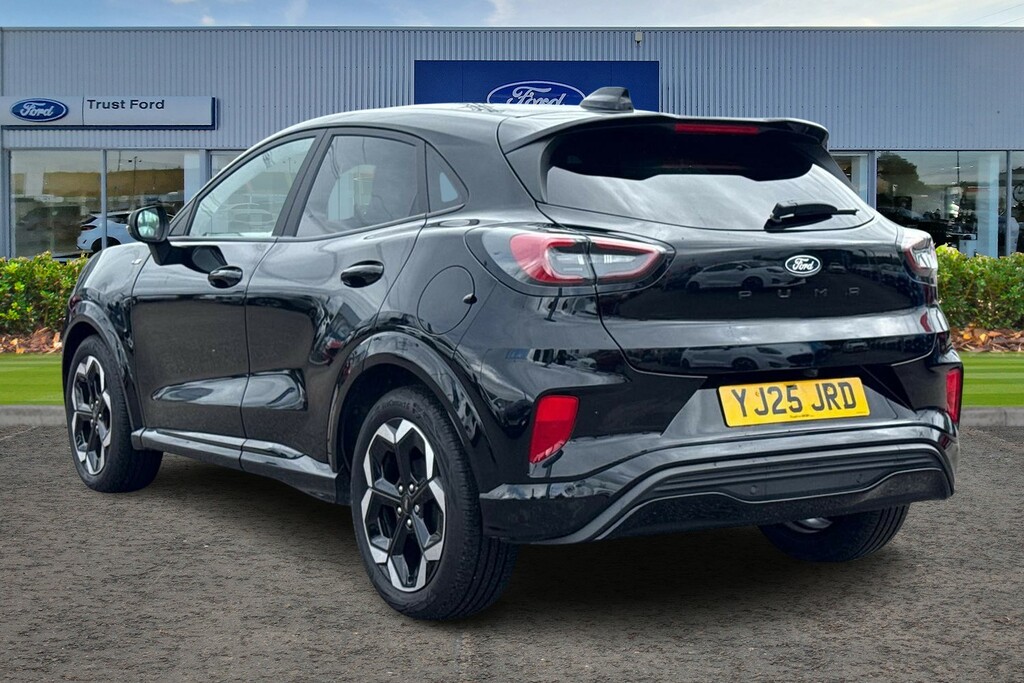 Ford Puma 1.0 Ecoboost Hybrid Mhev St-line X 5Dr- With Rever YJ25JRD Black #2