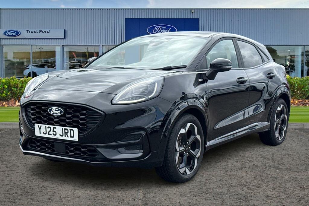 Ford Puma 1.0 Ecoboost Hybrid Mhev St-line X 5Dr- With Rever YJ25JRD Black #5