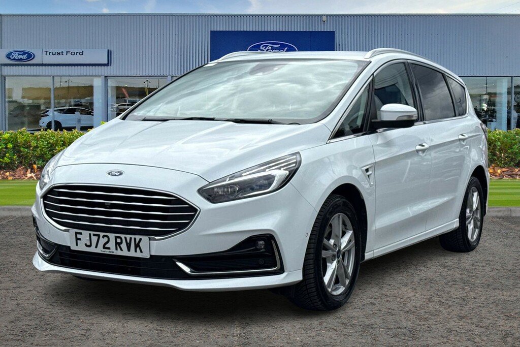 Ford S-Max 2.0 Ecoblue Titanium 7 Seats FJ72RVK White #5