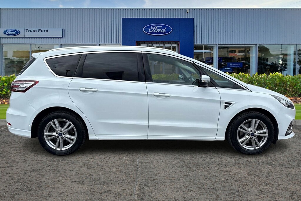Ford S-Max 2.0 Ecoblue Titanium 7 Seats FJ72RVK White #3
