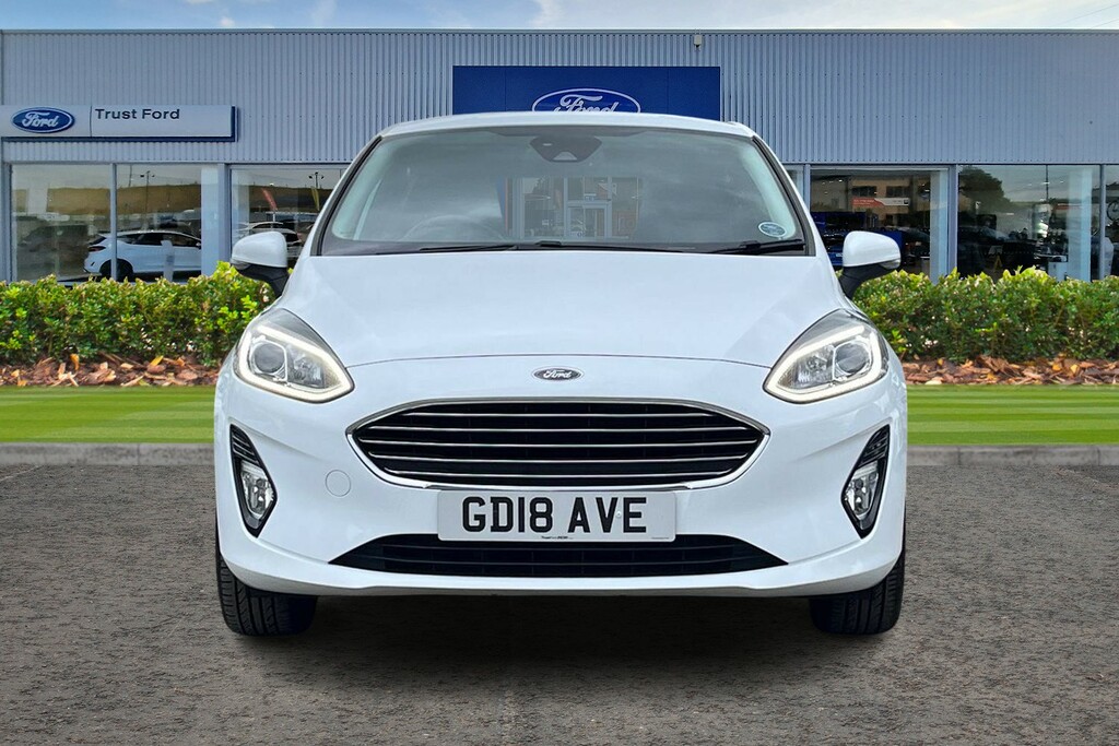 Ford Fiesta 1.0T Ecoboost Titanium Hatchback GD18AVE White #6