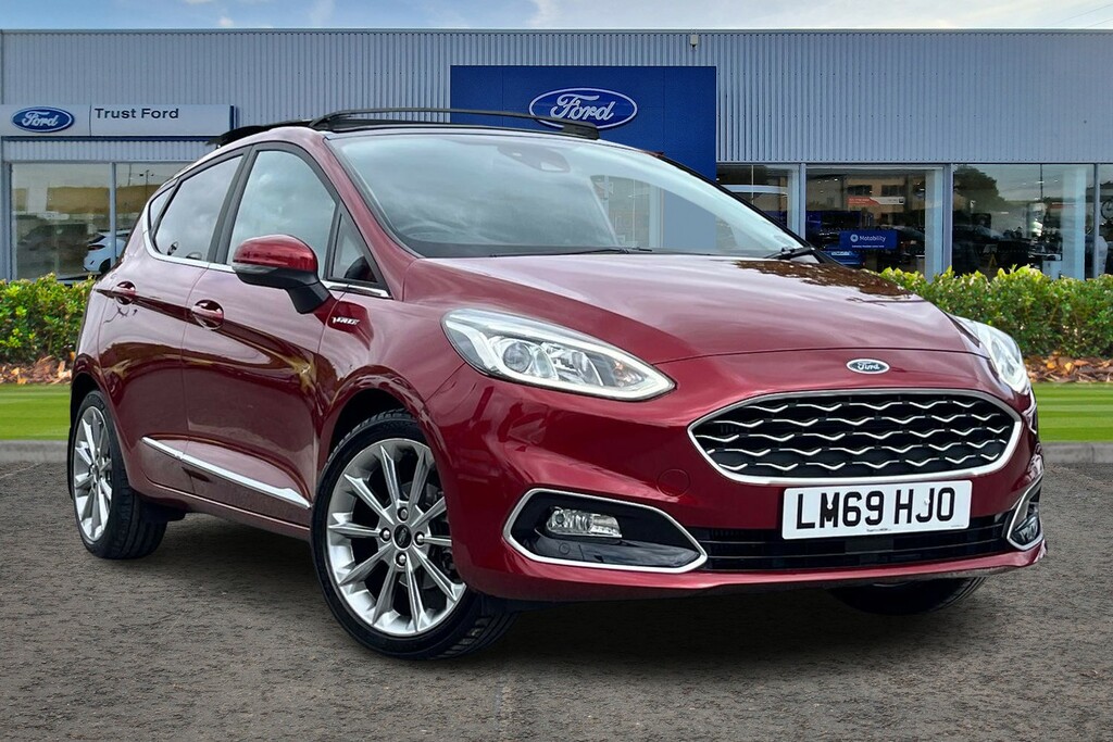 Ford Fiesta 1.0T Ecoboost Gpf Vignale Hatchback Man Red