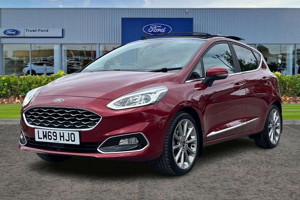 Ford Fiesta 1.0T Ecoboost Gpf Vignale Hatchback Man Red #5