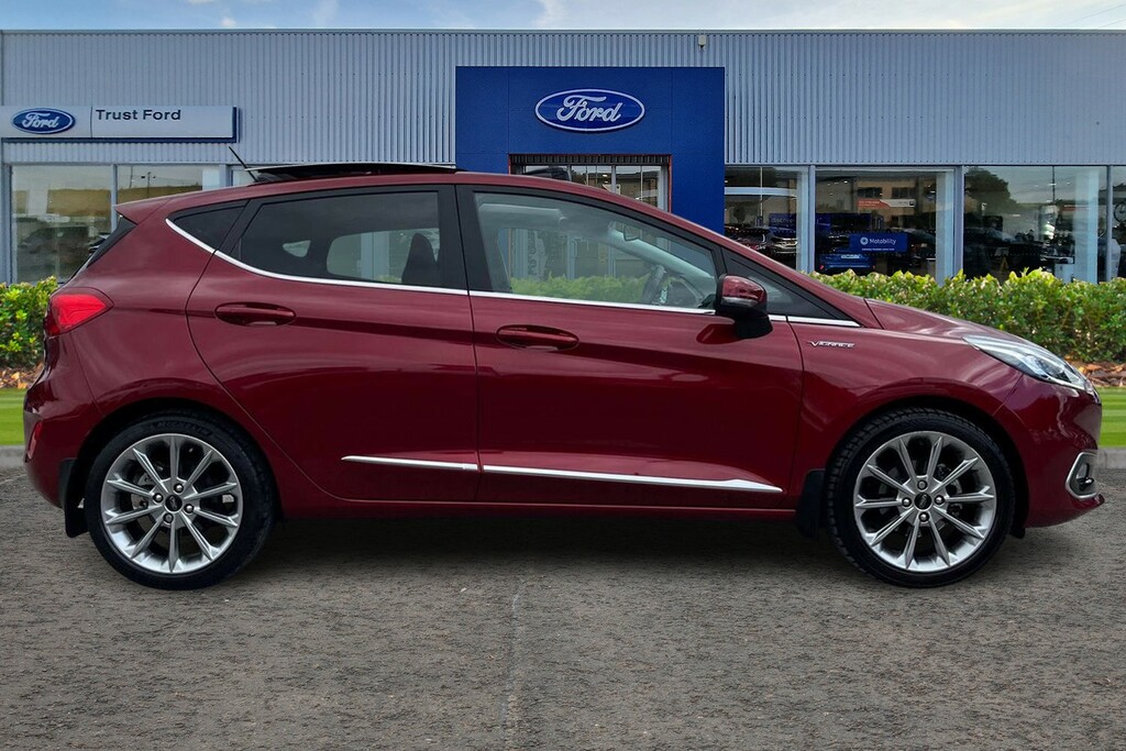 Ford Fiesta 1.0T Ecoboost Gpf Vignale Hatchback Man Red #3