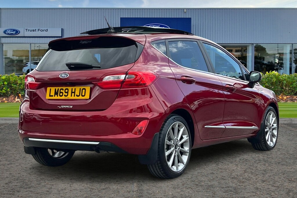 Ford Fiesta 1.0T Ecoboost Gpf Vignale Hatchback Man Red #4