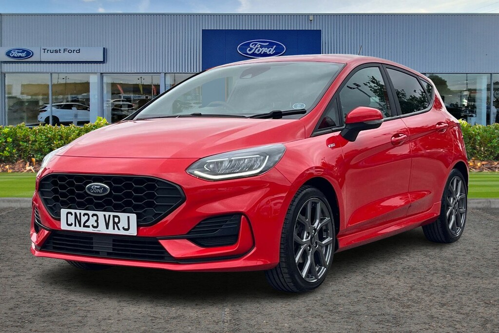Ford Fiesta 1.0T Ecoboost St-line Hatchback CN23VRJ Red #5