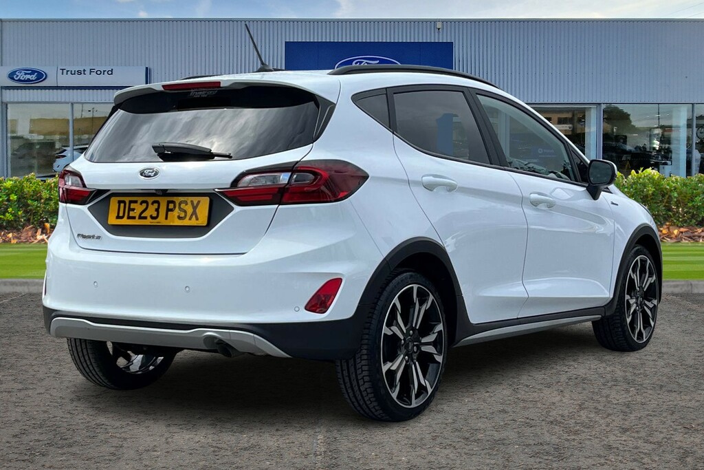 Ford Fiesta 1.0T Ecoboost Active X Hatchback DE23PSX White #4