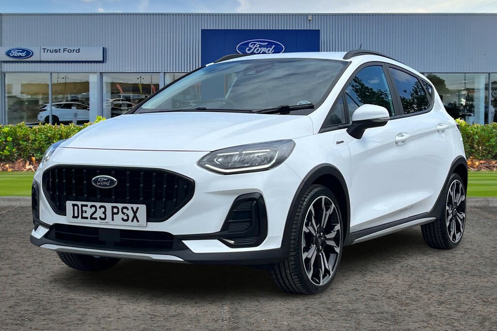 Ford Fiesta 1.0T Ecoboost Active X Hatchback DE23PSX White #5