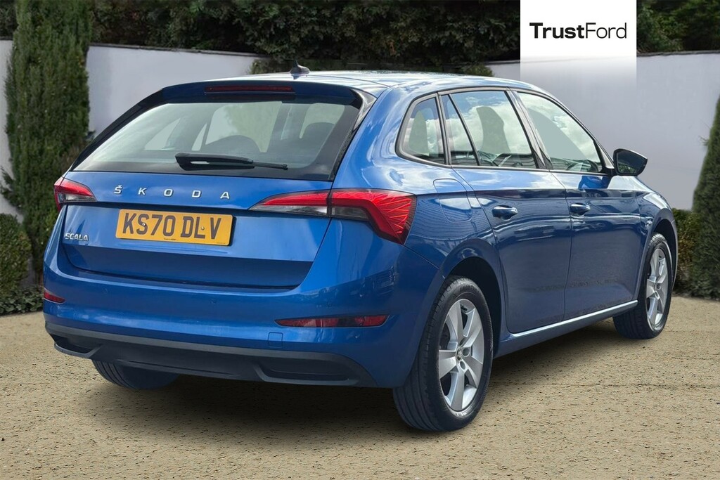 Skoda Scala 1.5 Tsi Se Hatchback Dsg Euro 6 S S Blue #4