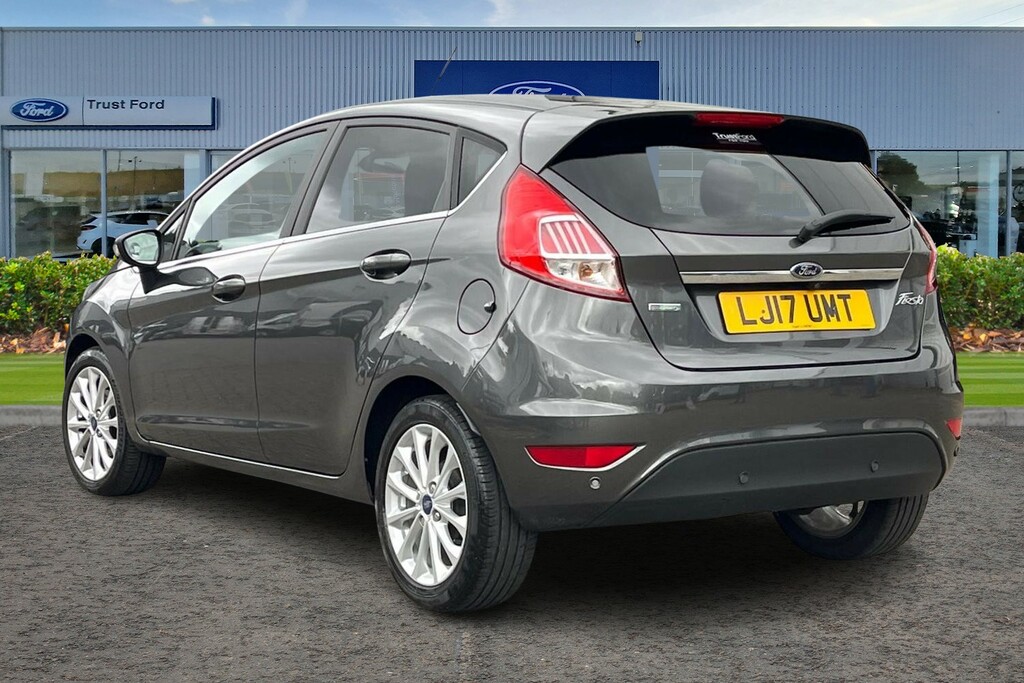 Ford Fiesta 1.0T Ecoboost Titanium X Hatchback Powe LJ17UMT Grey #2
