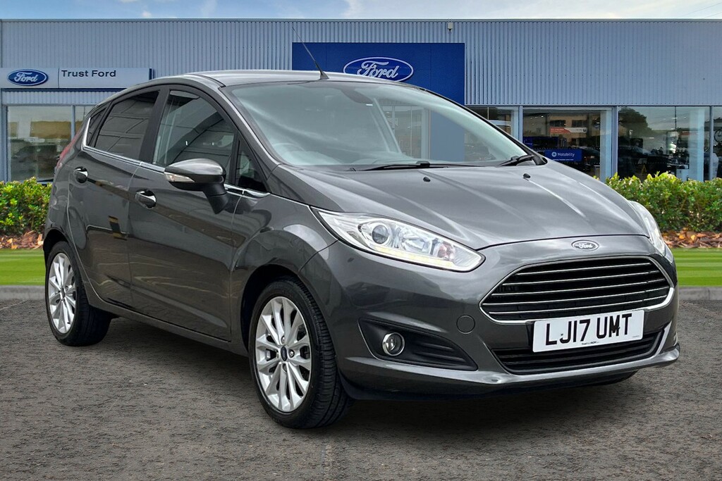 Ford Fiesta 1.0T Ecoboost Titanium X Hatchback Powe Grey