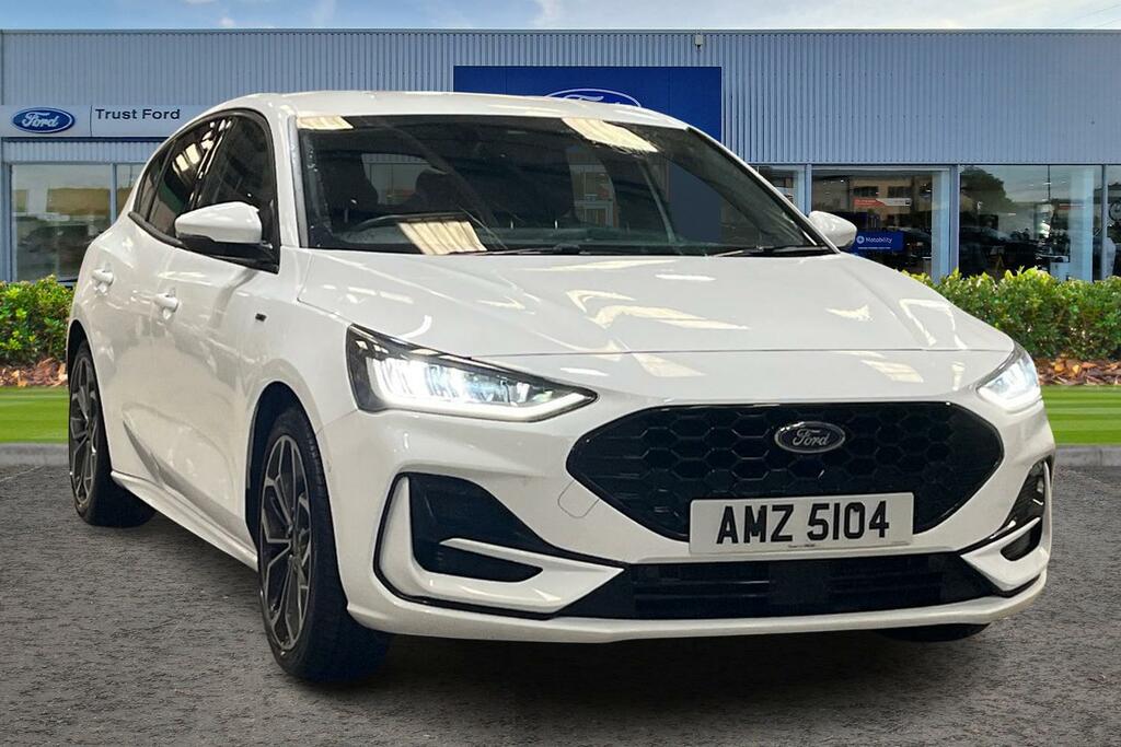 Ford Focus 1.0 Ecoboost Hybrid Mhev St-line X Parki White