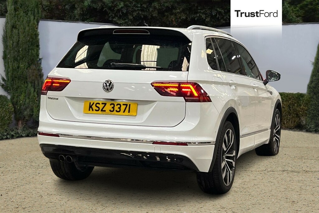 Volkswagen Tiguan 2.0 Tdi 150 R-line Tech KSZ3371 White #4