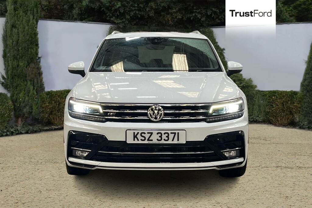 Volkswagen Tiguan 2.0 Tdi 150 R-line Tech KSZ3371 White #6