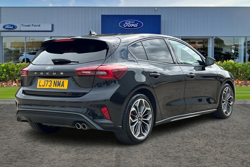 Ford Focus 1.0T Ecoboost St-line X Hatchback Manua LJ73NMA Black #4
