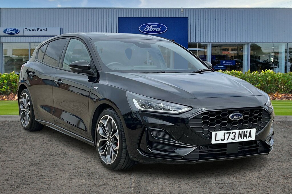Ford Focus 1.0T Ecoboost St-line X Hatchback Manua Black