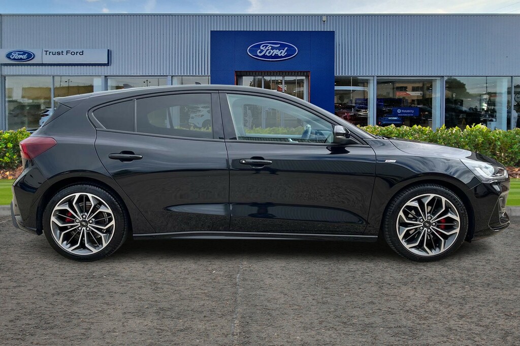 Ford Focus 1.0T Ecoboost St-line X Hatchback Manua LJ73NMA Black #3