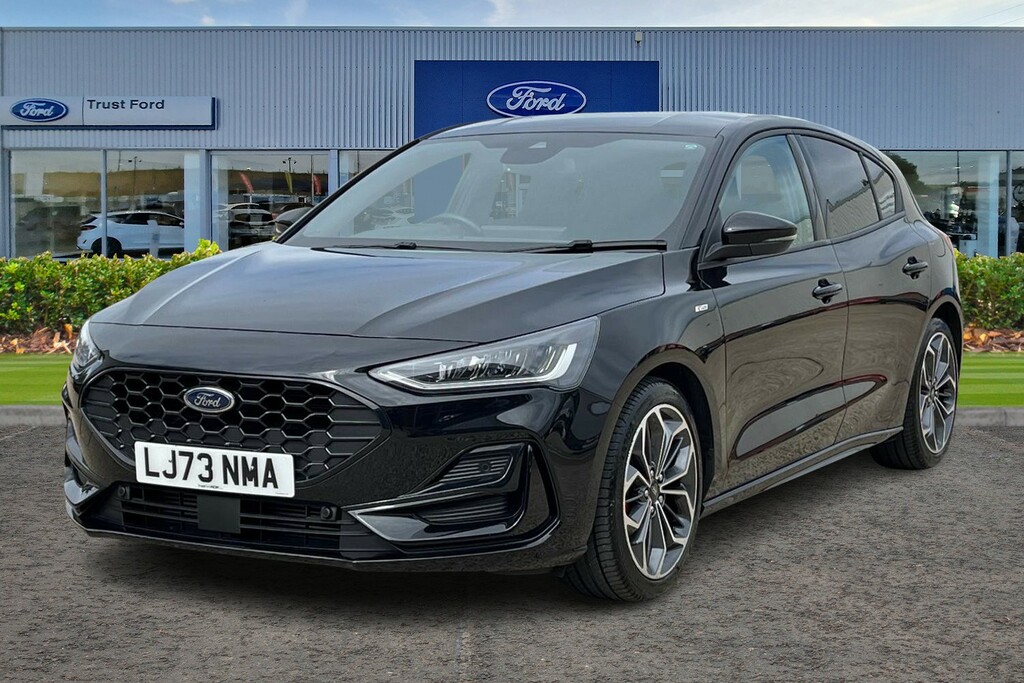 Ford Focus 1.0T Ecoboost St-line X Hatchback Manua LJ73NMA Black #5