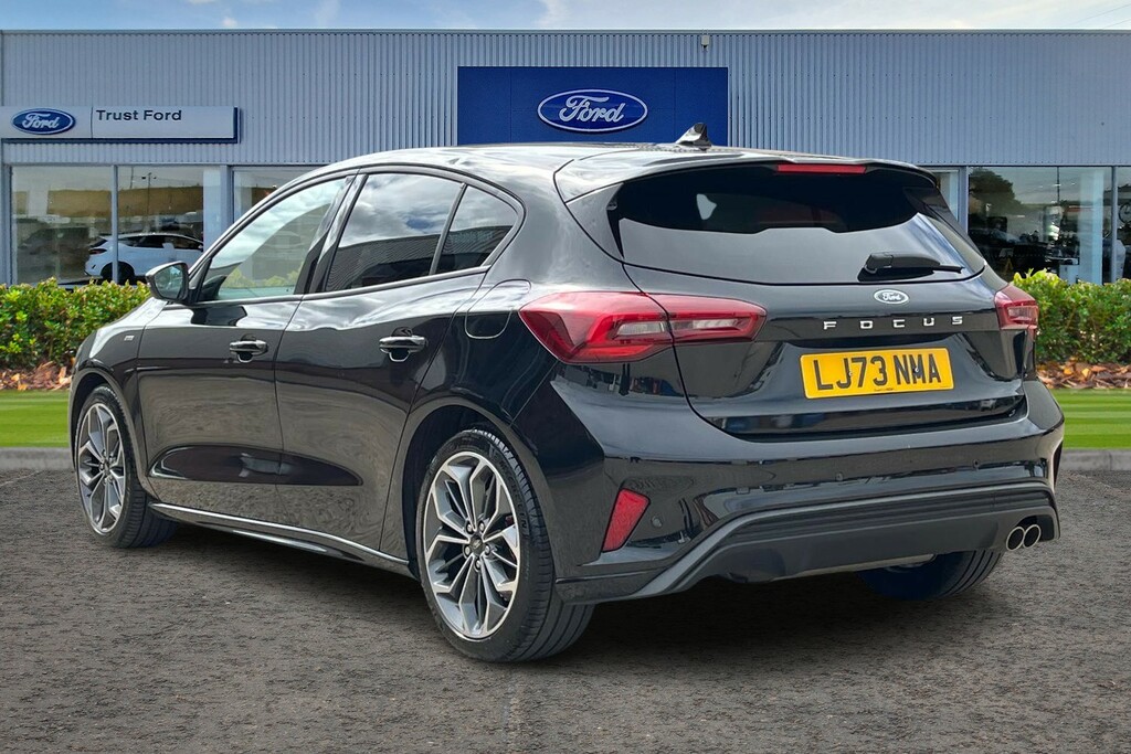 Ford Focus 1.0T Ecoboost St-line X Hatchback Manua LJ73NMA Black #2