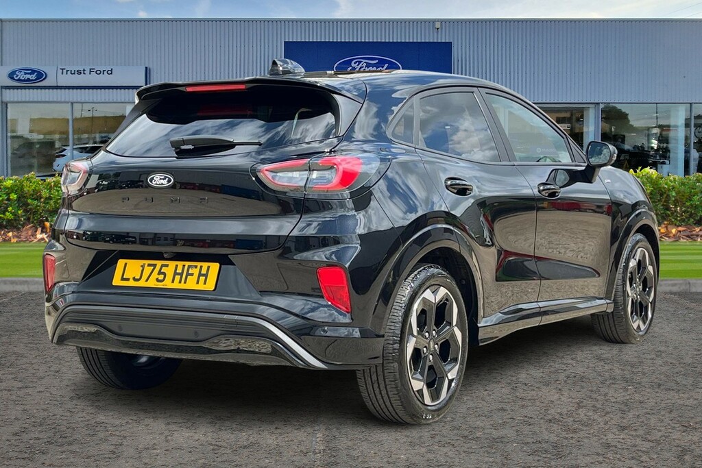 Ford Puma 1.0T Ecoboost Mhev St-line X Suv Hybrid LJ75HFH Black #4