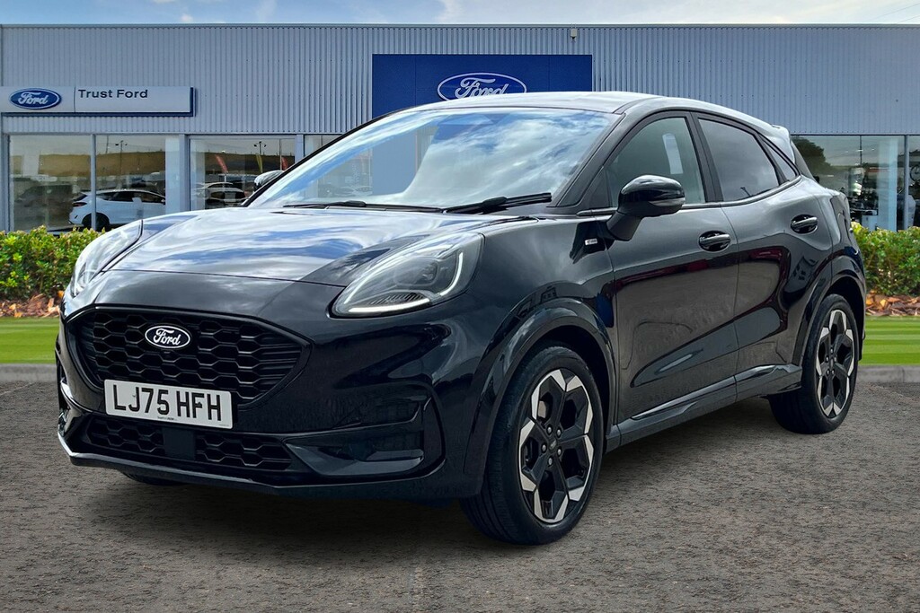 Ford Puma 1.0T Ecoboost Mhev St-line X Suv Hybrid LJ75HFH Black #5
