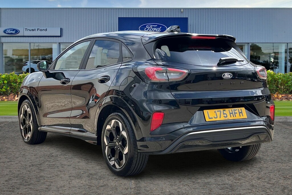 Ford Puma 1.0T Ecoboost Mhev St-line X Suv Hybrid LJ75HFH Black #2