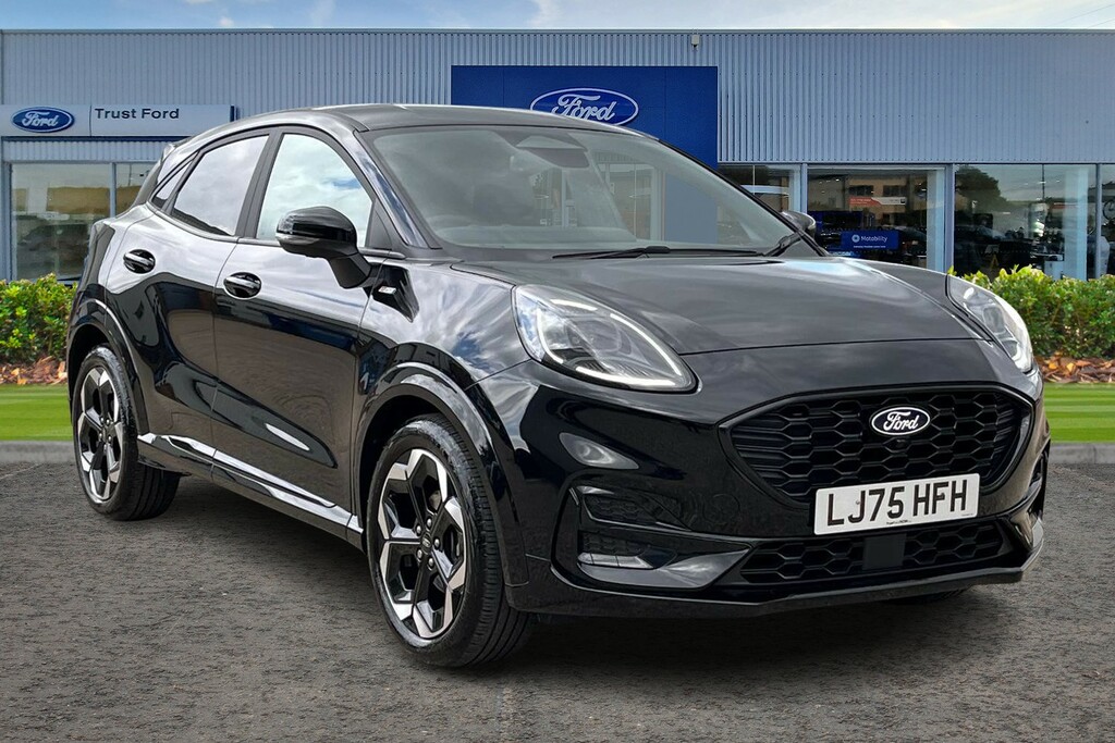 Ford Puma 1.0T Ecoboost Mhev St-line X Suv Hybrid Black