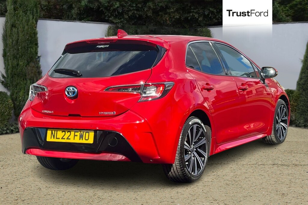 Toyota Corolla 1.8 Vvt-i Hybrid Design Cvt NL22FWO Red #4