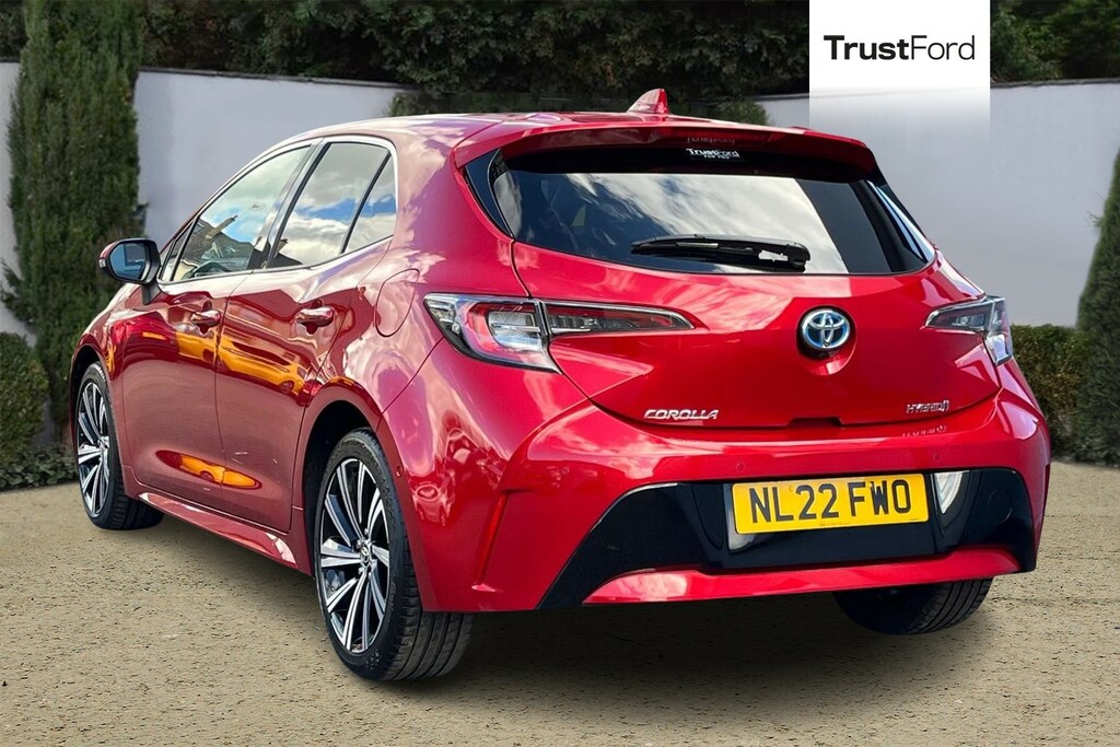Toyota Corolla 1.8 Vvt-i Hybrid Design Cvt NL22FWO Red #2