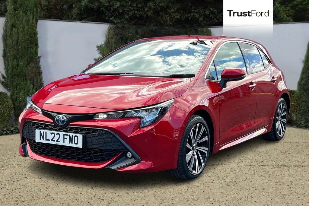 Toyota Corolla 1.8 Vvt-i Hybrid Design Cvt NL22FWO Red #5