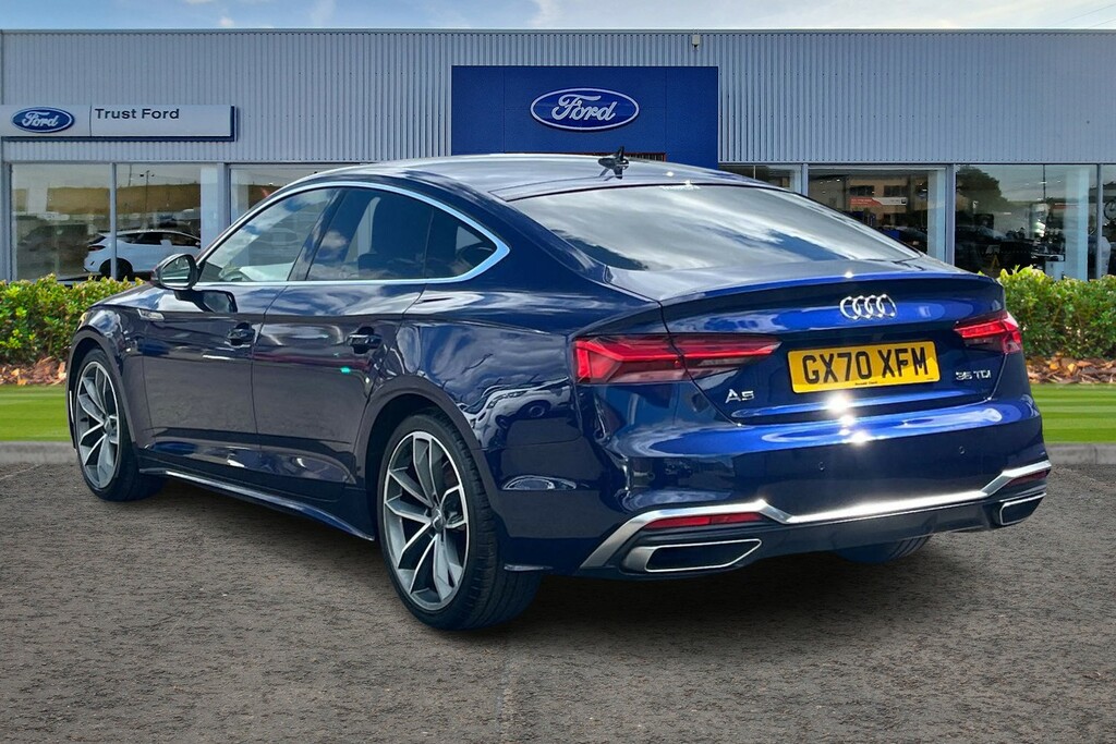 Audi A5 35 Tdi S Line S Tronic GX70XFM Blue #2