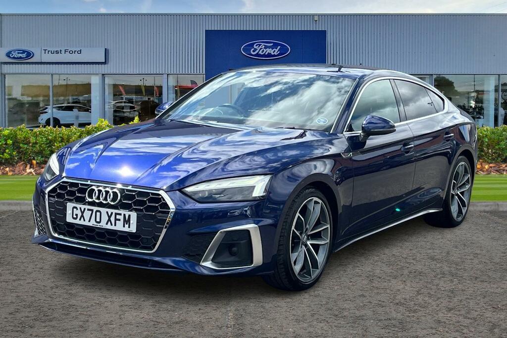 Audi A5 35 Tdi S Line S Tronic GX70XFM Blue #5
