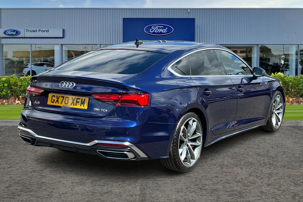 Audi A5 35 Tdi S Line S Tronic GX70XFM Blue #4