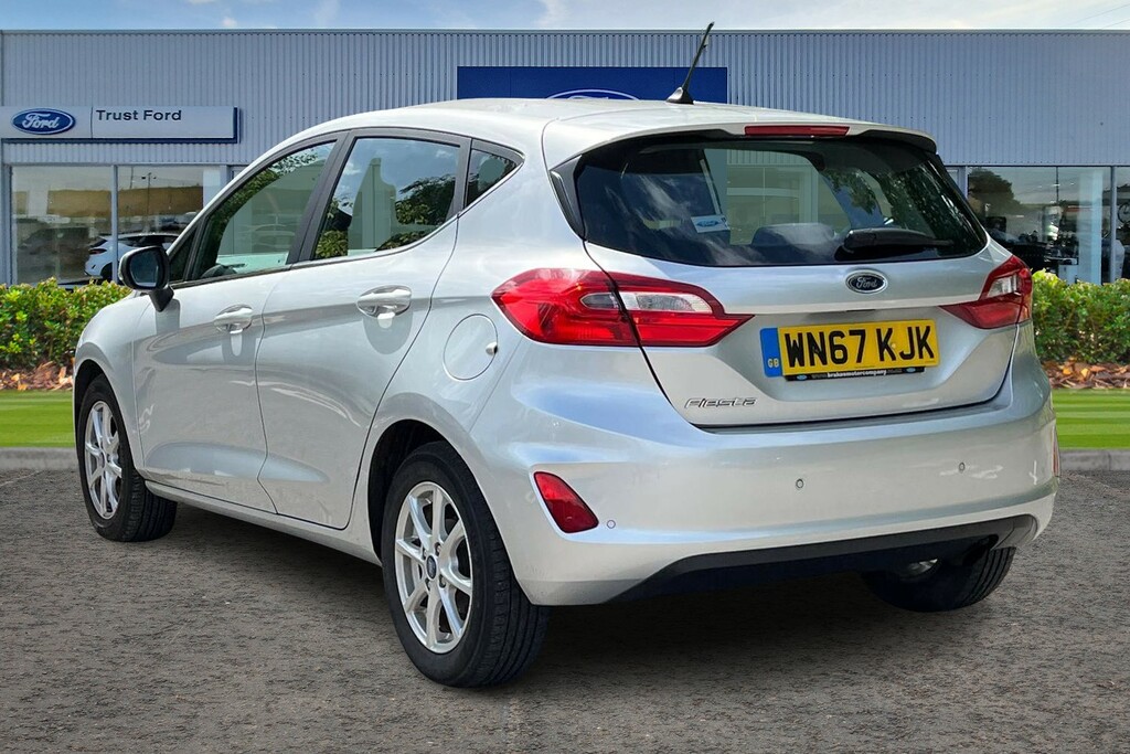 Ford Fiesta 1.0 Ecoboost Zetec Rear Parking Aid Folding Mi WN67KJK Silver #2