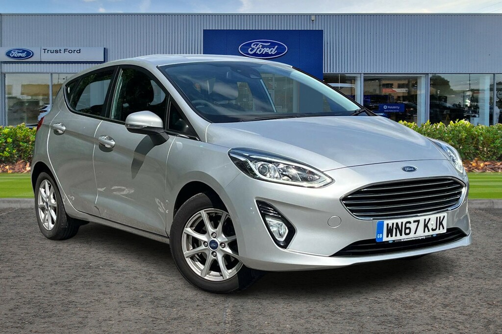 Ford Fiesta 1.0 Ecoboost Zetec Rear Parking Aid Folding Mi Silver