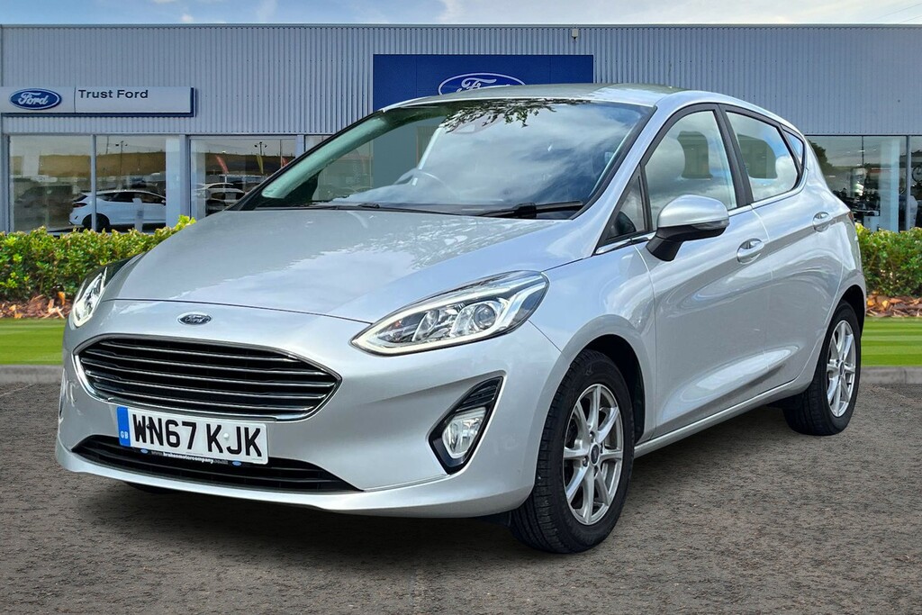 Ford Fiesta 1.0 Ecoboost Zetec Rear Parking Aid Folding Mi WN67KJK Silver #5