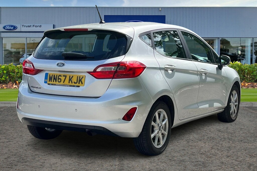 Ford Fiesta 1.0 Ecoboost Zetec Rear Parking Aid Folding Mi WN67KJK Silver #4