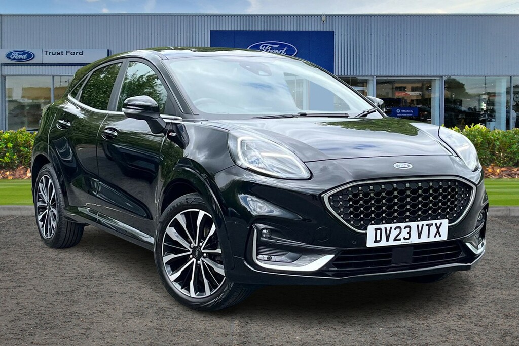 Ford Puma 1.0 Ecoboost Hybrid Mhev 155 St-line Vignale Black