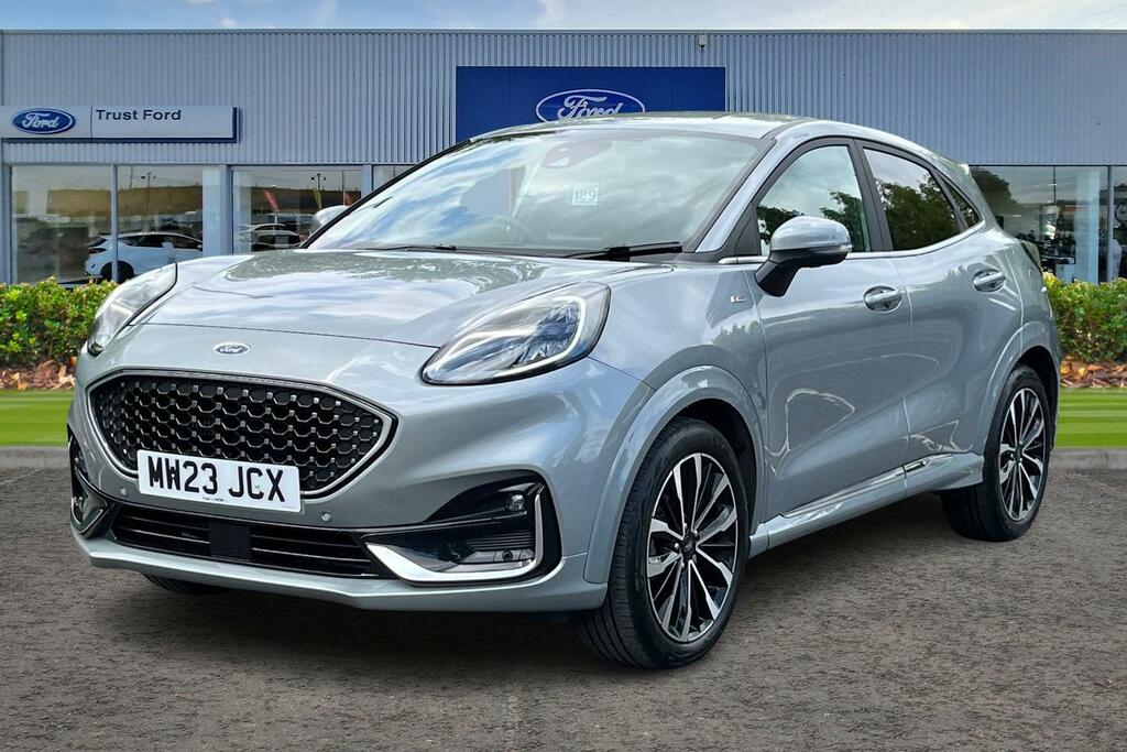 Ford Puma 1.0 Ecoboost Hybrid Mhev 155 St-line Vignale MW23JCX Silver #5