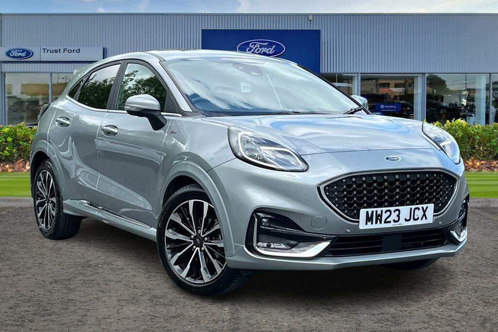 Ford Puma 1.0 Ecoboost Hybrid Mhev 155 St-line Vignale Silver