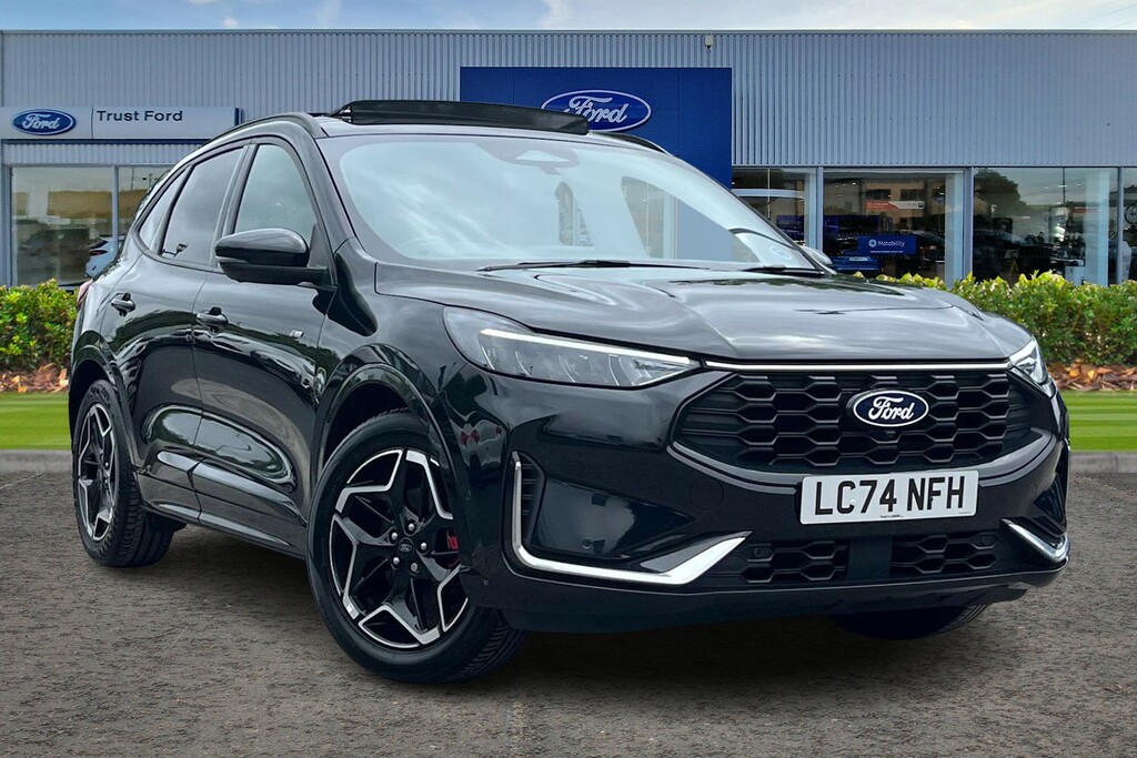 Ford Kuga 2.5H Duratec St-line X Suv Hybrid Cvt E Black