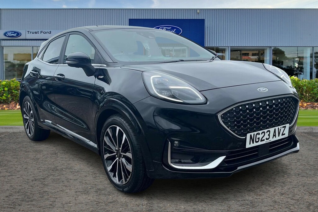 Ford Puma 1.0 Ecoboost Hybr Mhev 155 St-line Vignale Dct Black