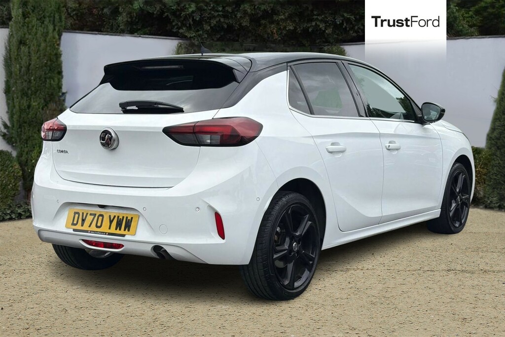 Vauxhall Corsa 1.2 Turbo Elite Nav Premium With Blis Front DV70YWW White #4