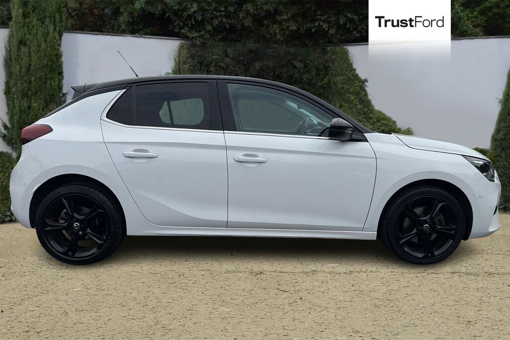 Vauxhall Corsa 1.2 Turbo Elite Nav Premium With Blis Front DV70YWW White #3