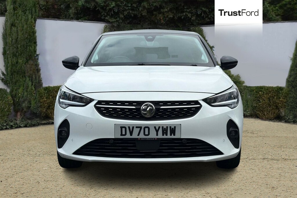 Vauxhall Corsa 1.2 Turbo Elite Nav Premium With Blis Front DV70YWW White #6