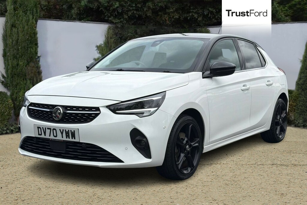 Vauxhall Corsa 1.2 Turbo Elite Nav Premium With Blis Front DV70YWW White #5