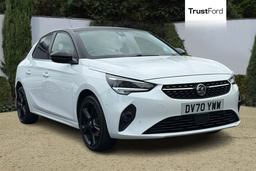 Vauxhall Corsa 1.2 Turbo Elite Nav Premium With Blis Front White